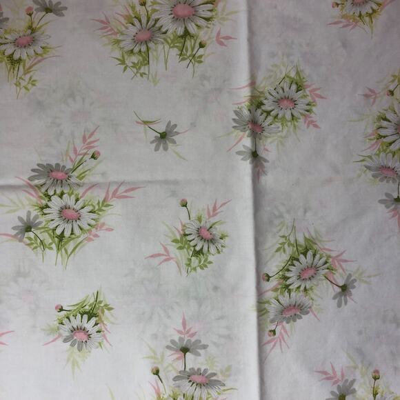 Vintage Springmaid Wondercale Non Iron USA 2 Standard Pillowcases Floral MCM - Picture 3 of 7